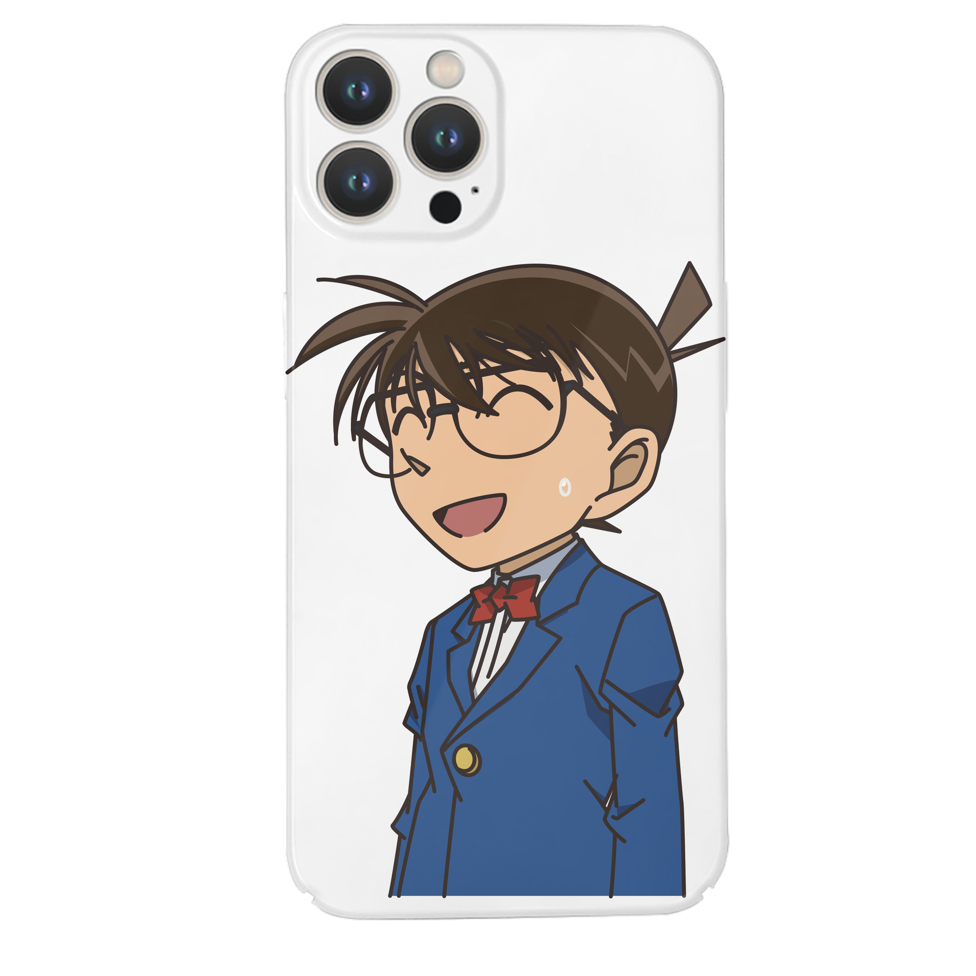 （画像用） 名探偵コナン 江戸川 コナン Detective Conan Conan Edogawa 【iPhone 14シリーズ対応】ハードケース